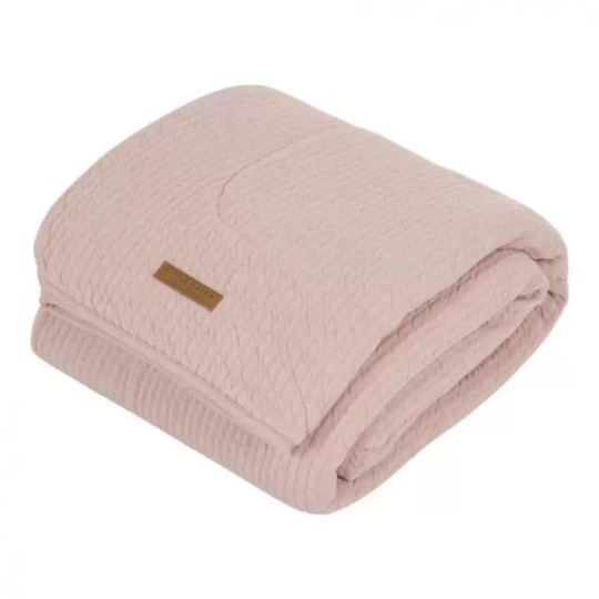 Little Dutch - Coperta morbida per lettino 110x140cm - Colori Little Dutch: Pure Pink