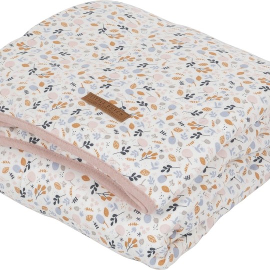Little Dutch - Coperta morbida per lettino 110x140cm - Colori Little Dutch: Spring Flowers
