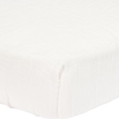 Little Dutch - Lenzuolo con angoli 70x140/150cm - Coprimaterasso - Colori Little Dutch: Pure Soft White