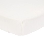 Little Dutch - Lenzuolo con angoli per culla 40x80 cm - Colori Little Dutch: Pure Soft White