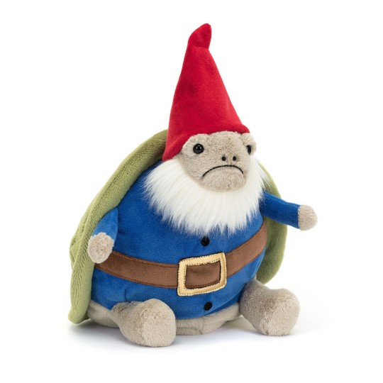 Jellycat - Peluche morbido Timmy la tartaruga Gnomo da giardino