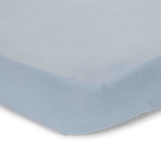 Little Dutch - Lenzuolo con angoli letto singolo - Coprimaterasso - 90 x 200 cm - Colori Little Dutch: Pure Denim Blu