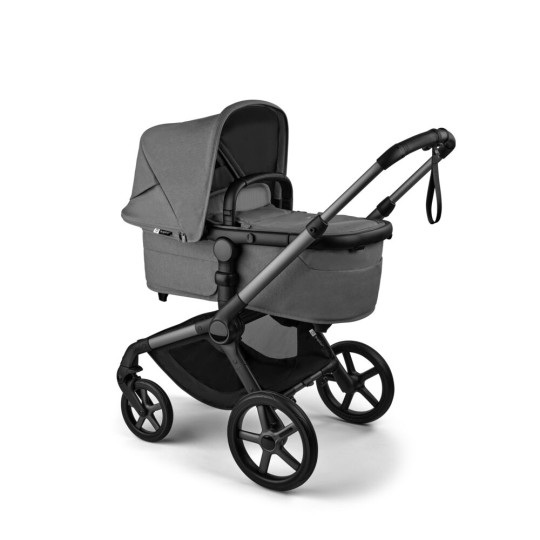 Bugaboo - Passeggino Duo Fox 5  Renew completo - Passeggino e navicella - Colori Bugaboo: Moon Grey