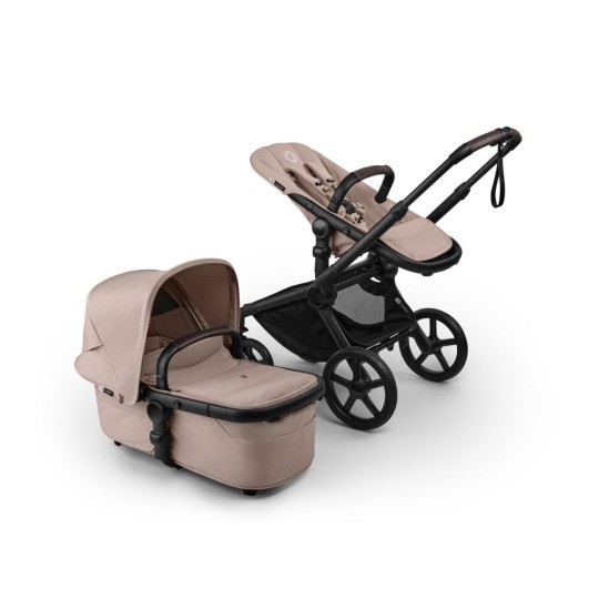 Bugaboo - Passeggino Duo Fox 5  Renew completo - Passeggino e navicella - Colori Bugaboo: Desert Taupe