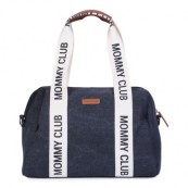 Childhome - Borsa Cambio Mommy Club Signature - Include Fasciatoio Portatile - Colori Childhome: Noir