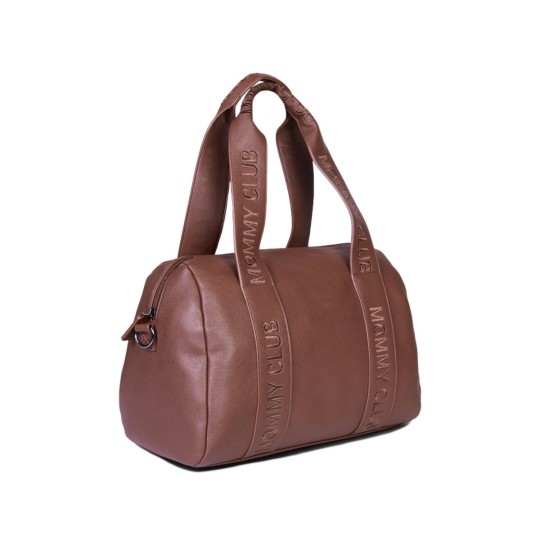Childhome - Borsa Cambio Mommy Club Signature - Include Fasciatoio Portatile - Colori Childhome: Tabacco