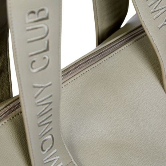 Childhome - Borsa Cambio Mommy Club Signature - Include Fasciatoio Portatile - Colori Childhome: Green