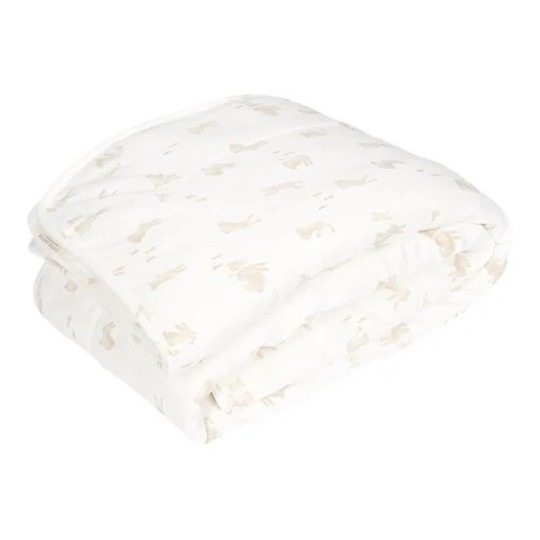 Little Dutch - Coperta morbida per lettino 110x140cm - Colori Little Dutch: Baby Bunny