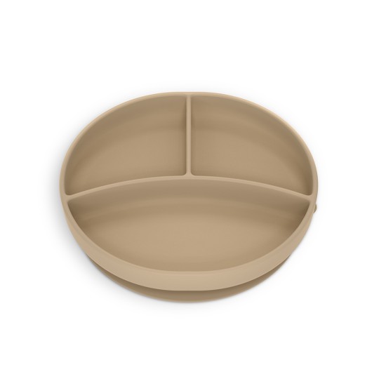Suavinex - Piatto con divisori in silicone Essence - +4mesi - Colori Suavinex: Beige