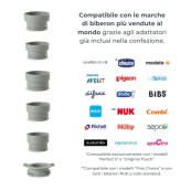 Nuvita - Scaldabiberon portatile univarsale Warm'n'Mix - Scalda e Mescola