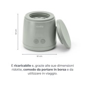 Nuvita - Scaldabiberon portatile univarsale Warm'n'Mix - Scalda e Mescola