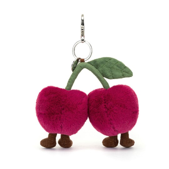 Jellycat - Ciondolo portachiavi Ciliegie
