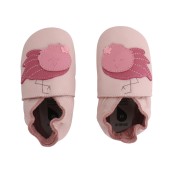 Bobux - Scarpina Soft Sole Tg. L - La cosa migliore dopo i piedi scalzi! - Colore Bobux: Fenicottero Rosa