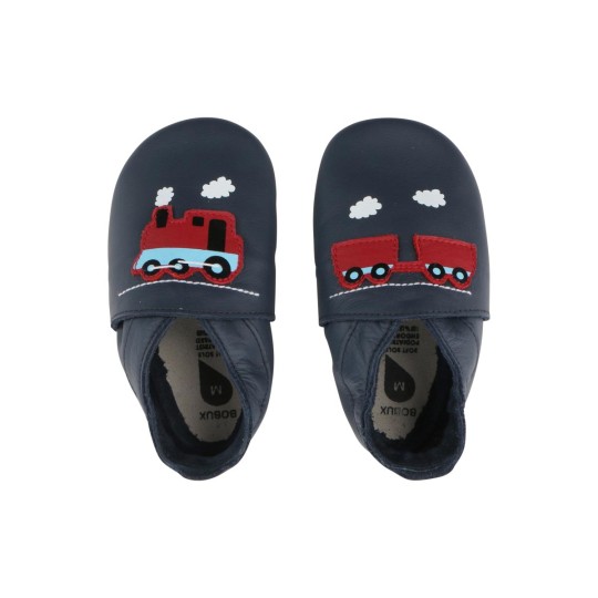Bobux - Scarpina Soft Sole Tg. L - La cosa migliore dopo i piedi scalzi! - Colore Bobux: Treno Navy