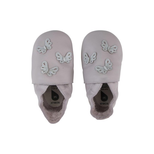 Bobux - Scarpina Soft Sole Tg. L - La cosa migliore dopo i piedi scalzi! - Colore Bobux: Butterflies Lilac