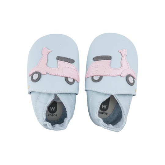 Bobux - Scarpina Soft Sole Tg. L - La cosa migliore dopo i piedi scalzi! - Colore Bobux: Scooter Rosa