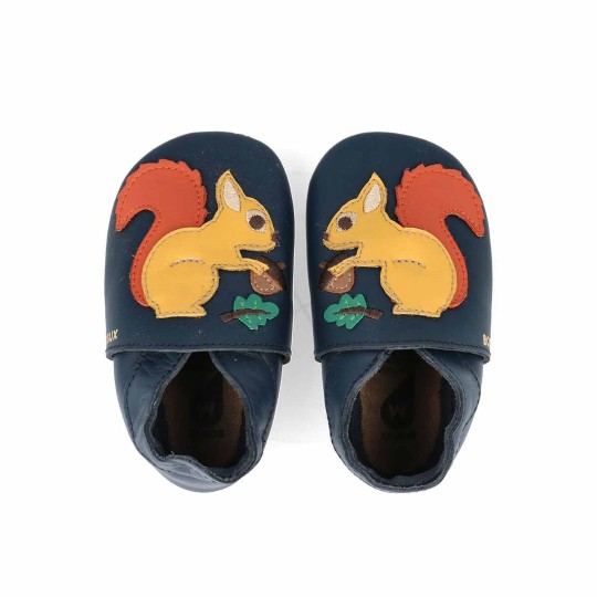 Bobux - Scarpina Soft Sole Tg. L - La cosa migliore dopo i piedi scalzi! - Colore Bobux: Hazel Navy