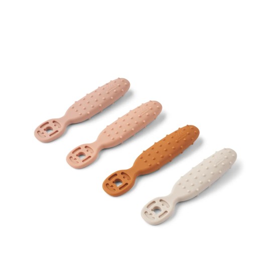 Liewood - Cucchiai didattici per bambini Caelia - 4pezzi - Colore Liewood: Pale Tuscany