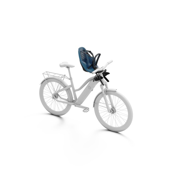 Thule - Seggiolino da bici Thule Yepp 2 Mini - Con attacco anche per Mountain Bike - Colore Thule: Majolica blue