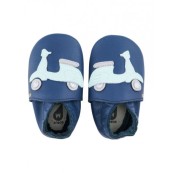 Bobux - Scarpina Soft Sole Tg. M - La cosa migliore dopo i piedi scalzi! - Colore Bobux: Scooter Navy