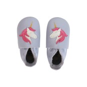 Bobux - Scarpina Soft Sole Tg. M - La cosa migliore dopo i piedi scalzi! - Colore Bobux: Stardust Lilac