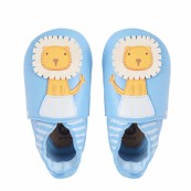 Bobux - Scarpina Soft Sole Tg. S - La cosa migliore dopo i piedi scalzi! - Colore Bobux: Lionello Azure Blue