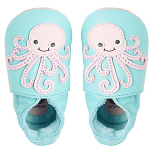 Bobux - Scarpina Soft Sole Tg. S - La cosa migliore dopo i piedi scalzi! - Colore Bobux: Polpo Blue