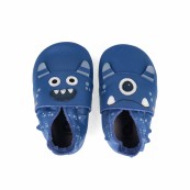 Bobux - Scarpina Soft Sole Tg. NB - La cosa migliore dopo i piedi scalzi! - Colore Bobux: Mostro Blu