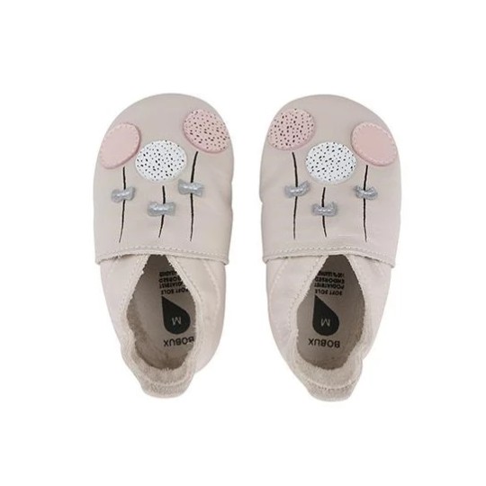 Bobux - Scarpina Soft Sole Tg. 3XL - La cosa migliore dopo i piedi scalzi! - Colore Bobux: Balloons Milk