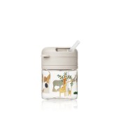 Liewood - Borraccia in Tritan con cannuccia Pavia - 280 ml - Colore Liewood: All together / Sandy