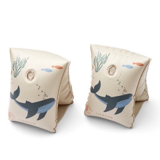 Liewood - Braccioli gonfiabili Shirley Sea Creature/Sandy - 2 pezzi - Taglia: 0-15kg