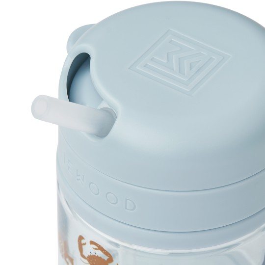 Liewood - Borraccia in Tritan con cannuccia Pavia - 280 ml - Colore Liewood: All together / Sandy