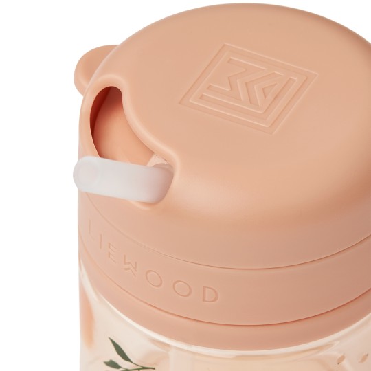 Liewood - Borraccia in Tritan con cannuccia Pavia - 280 ml - Colore Liewood: Peach / Sea Shell