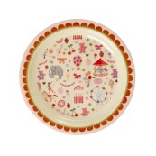 Rice - Piatto per bambini Fun Fair - Colore Rice: Rosa