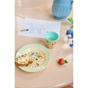 Rice - Ciotola per bambini Fun Fair - Colore Rice: Menta