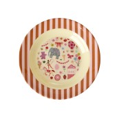 Rice - Ciotola per bambini Fun Fair - Colore Rice: Rosa