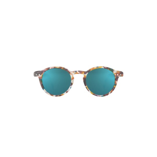 Izipizi - Occhiali da sole SUN #D JUNIOR 5-10 anni - Colore Izipizi: Blue Tortoise Soft Blue Mirror