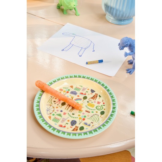 Rice - Piatto per bambini Fun Fair