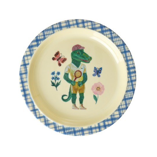 Rice - Piatto per bambini Nathalie Tèté - Colore Rice: Blu