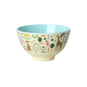 Rice - Ciotola piccola per bambini - Fun Fair Print - Colore Rice: Menta