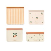 Liewood - Buste ermetiche da viaggio Clive - 4 pezzi - Colore Liewood: Peach / Sea Shell