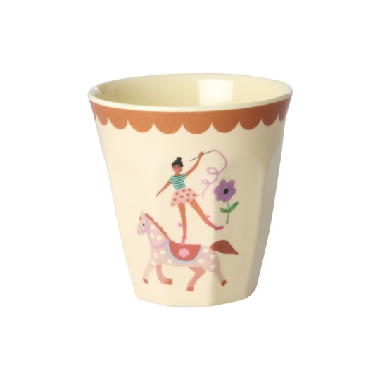 Rice - Bicchiere piccolo Fun Fair Print - Colore Rice: Circo