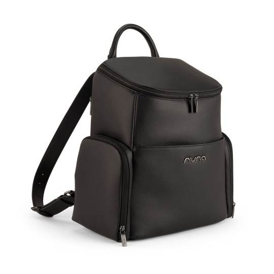 Nuna - Borsa zaino Essential Bag - con fasciatoio e organizer - Colore Nuna: Caviar