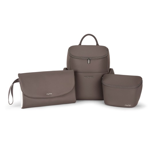 Nuna - Borsa zaino Essential Bag - con fasciatoio e organizer - Colore Nuna: Thunder