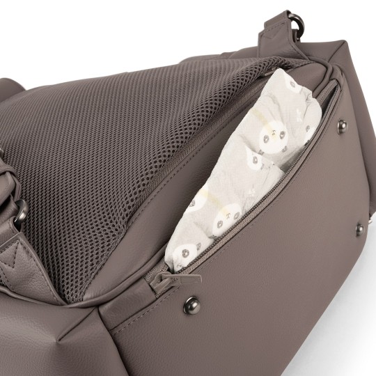 Nuna - Borsa zaino Essential Bag - con fasciatoio e organizer - Colore Nuna: Thunder