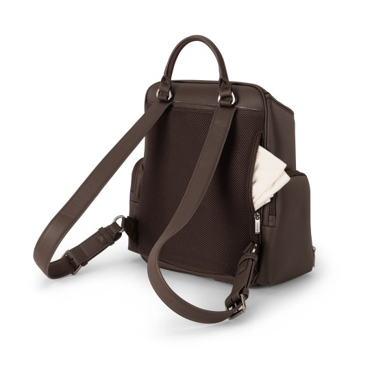 Nuna - Borsa zaino Essential Bag - con fasciatoio e organizer - Colore Nuna: Cocoa