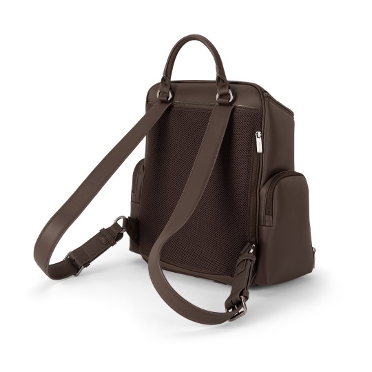 Nuna - Borsa zaino Essential Bag - con fasciatoio e organizer - Colore Nuna: Cocoa