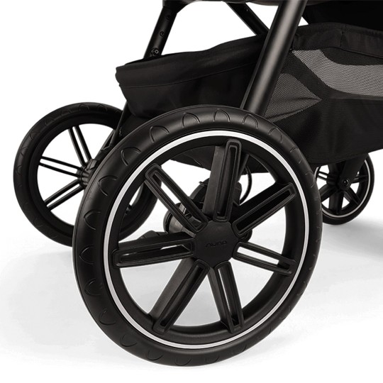 Nuna - Passeggino Nuna Triv Lx - Passeggino Compatto e Robusto: Perfetto per Ogni Terreno e Ogni Esigenza - Colore Nuna: Caviar