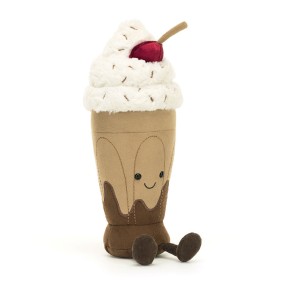 Jellycat - Peluche morbido Marin il Milkshake al cioccolato