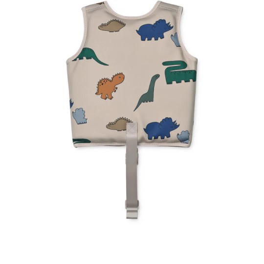 Liewood - Giubbotto salvagente Dinosaurs - Taglia: 15-19 Kg